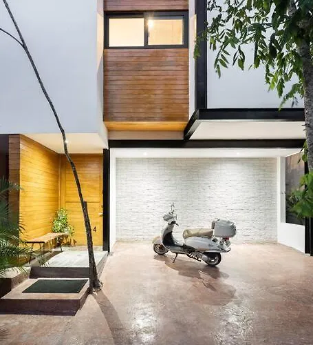 Chic Townhouse With Private Pool And Rooftop View Tulum