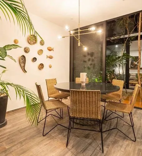 Chic Townhouse With Private Pool And Rooftop View Tulum